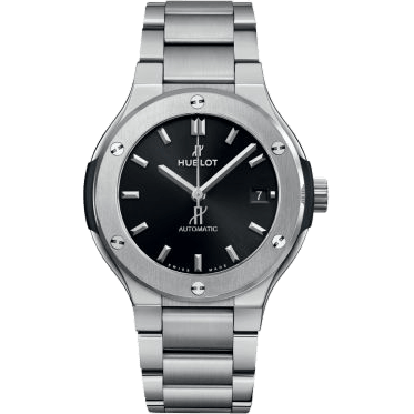 Classic Fusion 38 Titanium / Black / Bracelet