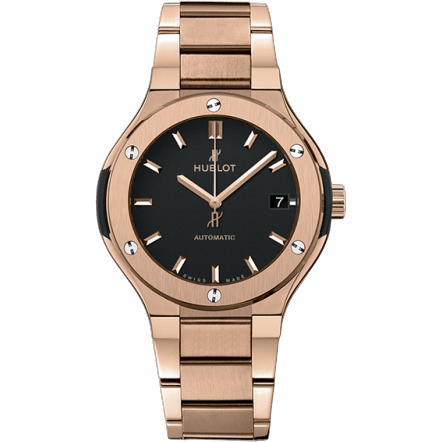 Classic Fusion 38 King Gold / Black / Bracelet