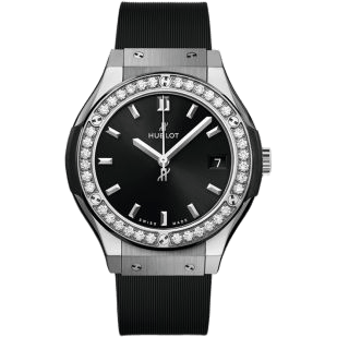 Classic Fusion 33 Titanium - Diamond / Black / Rubber