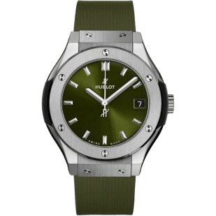 Classic Fusion 33 Titanium / Green / Rubber