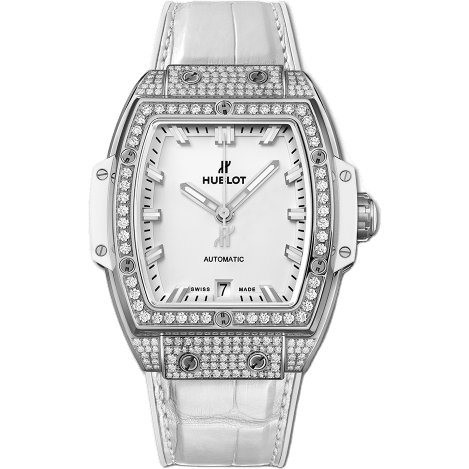 Spirit of Big Bang 39 Titanium / Pavé / White