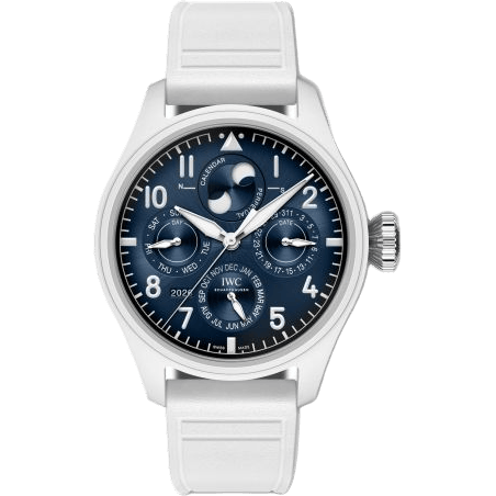 Explore all Pilot’s Watches Big Pilot's Watch Perpetual Calendar ProSet Le Petit Prince White Ceramic