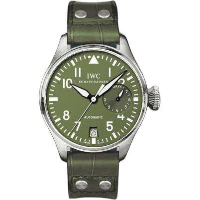 Big Pilot Stainless Steel / Green / Zegg & Cerlati