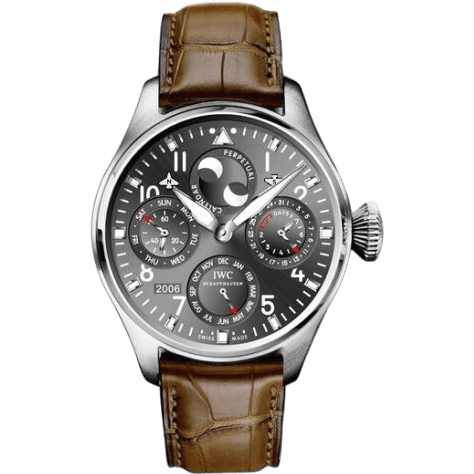 Big Pilot Perpetual Calendar White Gold / Ardoise