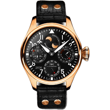 Big Pilot Perpetual Calendar Red Gold / Black / Swiss Fine Time
