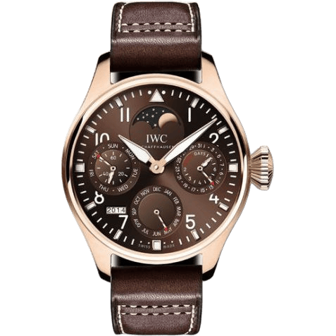 Big Pilot Perpetual Calendar Red Gold / Brown / Latin America