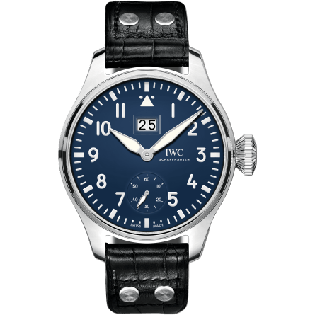 Big Pilot's Watch Big Date 150 Years Stainless Steel / Blue