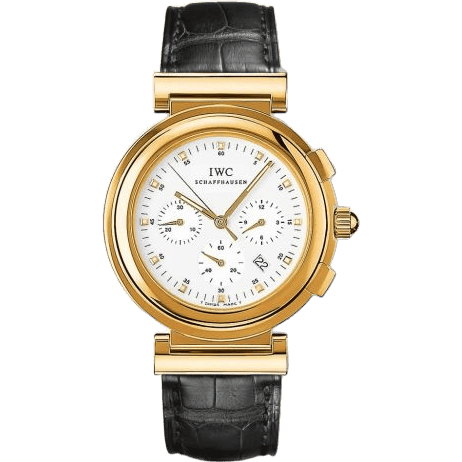 Da Vinci SL Chronograph MecaQuartz Yellow Gold / White
