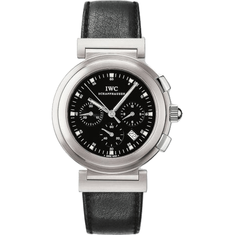 Da Vinci SL Chronograph MecaQuartz Stainless Steel Brushed / Black / Nappa