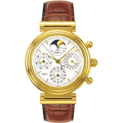Da Vinci Perpetual Yellow Gold / White / French