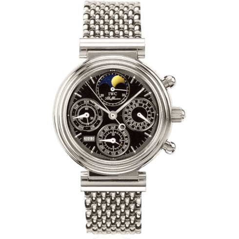 Da Vinci Perpetual Stainless Steel / Black / French / Bracelet