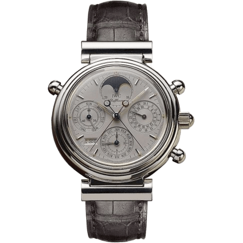 Da Vinci Perpetual Rattrapante Platinum / Silver / English
