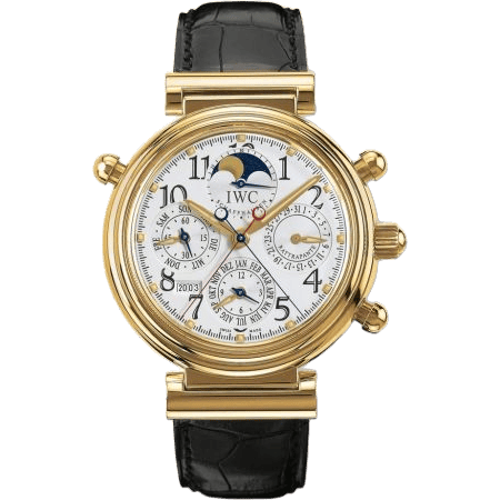 Da Vinci Perpetual Rattrapante Rose Gold / Silver / German
