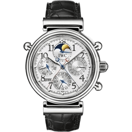 Da Vinci Perpetual Rattrapante Platinum / Silver / German
