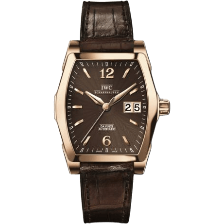 Da Vinci Automatic Midsize Rose Gold / Chocolate