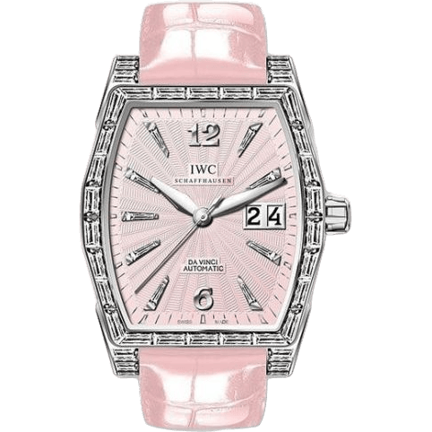 Da Vinci Automatic Midsize White Gold / Baguette / Silver