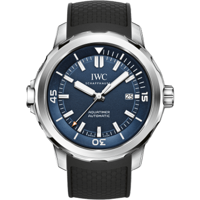 Aquatimer Automatic Stainless Steel / Blue / Rubber / Expedition Jacques-Yves Cousteau