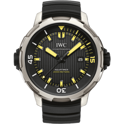 Aquatimer Automatic 2000 Titanium / Black / Yellow Lume / Rubber