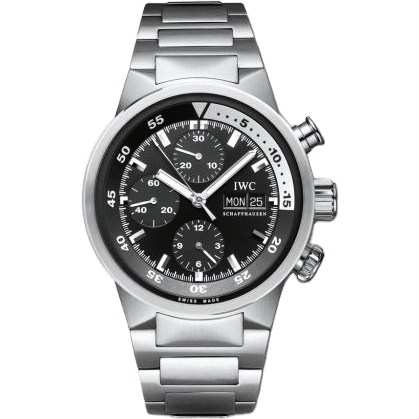 Aquatimer Chrono-Automatic Stainless Steel / Black / Bracelet