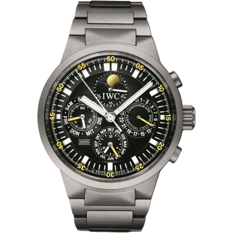 GST Perpetual Calendar Titanium / French