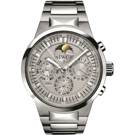 GST Perpetual Calendar Stainless Steel / Grey / English