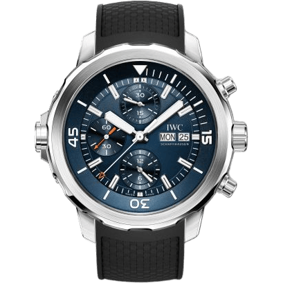 Aquatimer Chronograph Stainless Steel / Blue / Rubber / Edition Expedition Jacques-Yves Cousteau 2014
