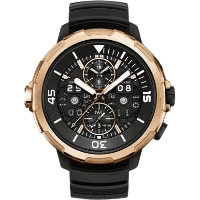Aquatimer Perpetual Calendar Digital Date-Month Titanium / Red Gold / Black