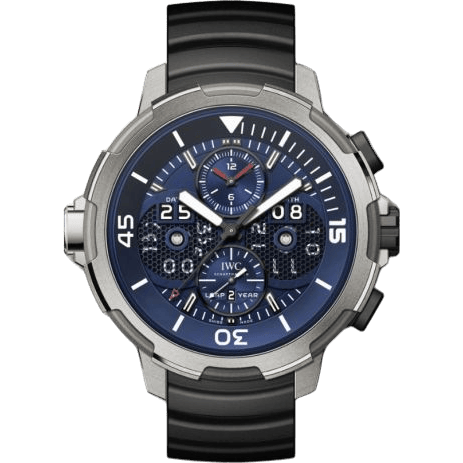 Aquatimer Perpetual Calendar Digital Date-Month Titanium / Blue
