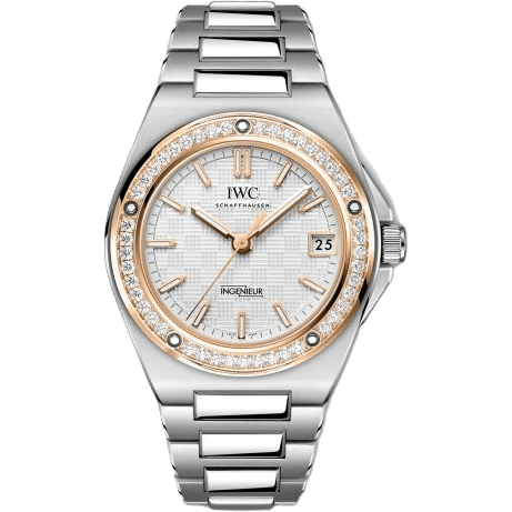 Ingenieur Automatic 35 Stainless Steel - Rose Gold - Diamond / Silver