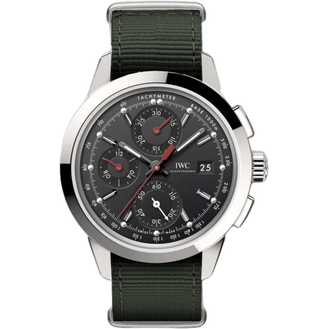 Ingenieur Chronograph Custom Stainless Steel / Black-Red / NATO