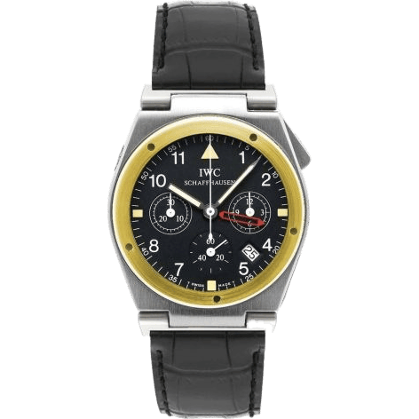 Ingenieur Mecaquartz Chronograph Alarm Stainless Steel / Yellow Gold / Black / Strap