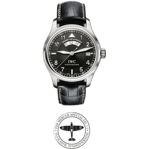 Pilot's Watch Spitfire UTC Platinum / Black / Tim Mercer