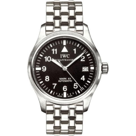 Pilot's Watch Mark XV Stainless Steel / Black / Bracelet