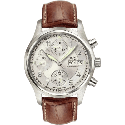 Pilot's Watch Spitfire Chronograph Stainless Steel / Silver / English / Strap