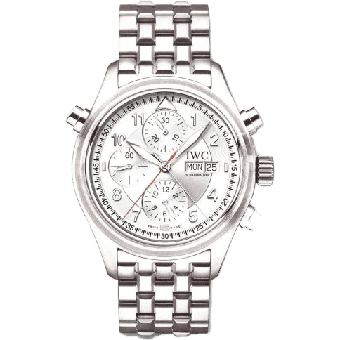 Pilot's Watch Spitfire Double Chronograph Stainless Steel / Silver / Italian / Bracelet
