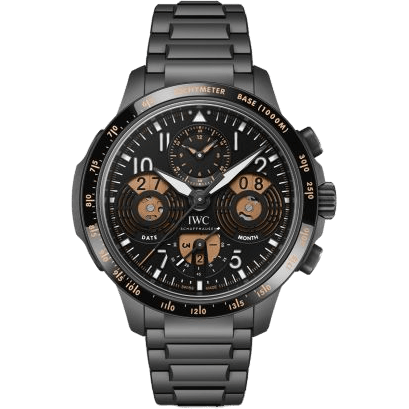 ilot's Watch Performance Chronograph Perpetual Calendar Digital Date-Month Ceratanium / Black / Bracelet