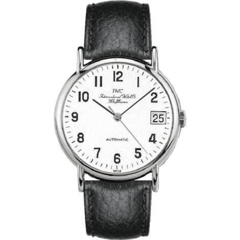Portofino Automatic Stainless Steel / White - Railroad / Strap