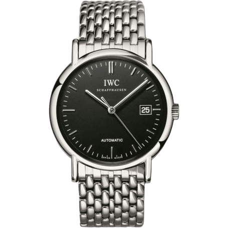 Portofino Automatic / Stainless Steel / Black / Strap