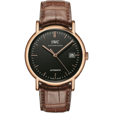 Portofino Automatic / Rose Gold / Black / Strap