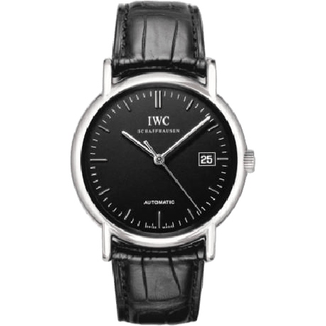 Portofino Automatic / Stainless Steel / Black / Strap