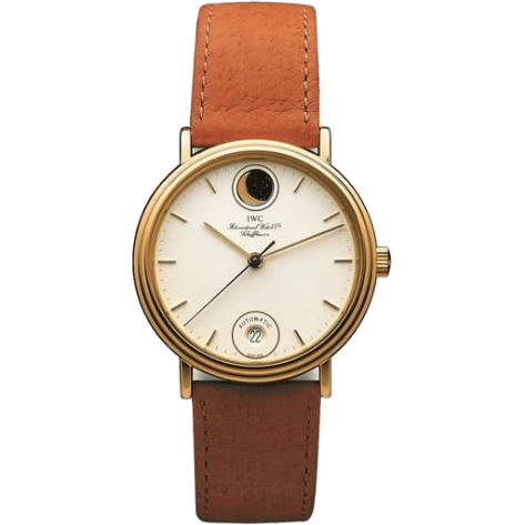 Portofino Automatic Moonphase / Yellow Gold / White / Strap