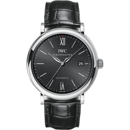 Portofino Automatic Stainless Steel / Black