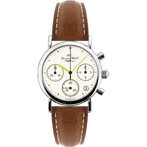 Portofino Lady Chronograph MecaQuartz Stainless Steel / White / Calf