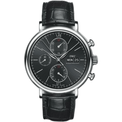 Portofino Chronograph Stainless Steel / Black
