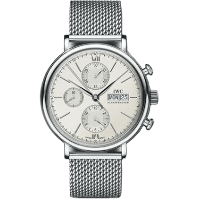 Portofino Chronograph Stainless Steel / Silver / Milanese