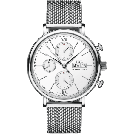 Portofino Chronograph Stainless Steel / Silver / Milanese