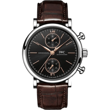 Portofino Chronograph 39 Stainless Steel / Black