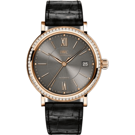 Portofino Automatic 37 Red Gold / Diamond / Ardoise
