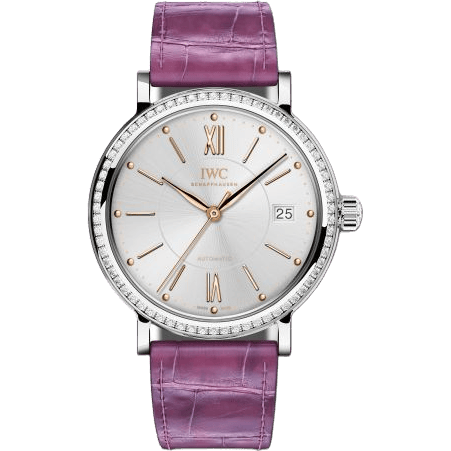 Portofino Automatic 37 Stainless Steel / Diamond / Silver