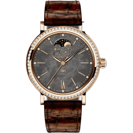 Portofino Automatic Moon Phase 37 Red Gold / Black MOP